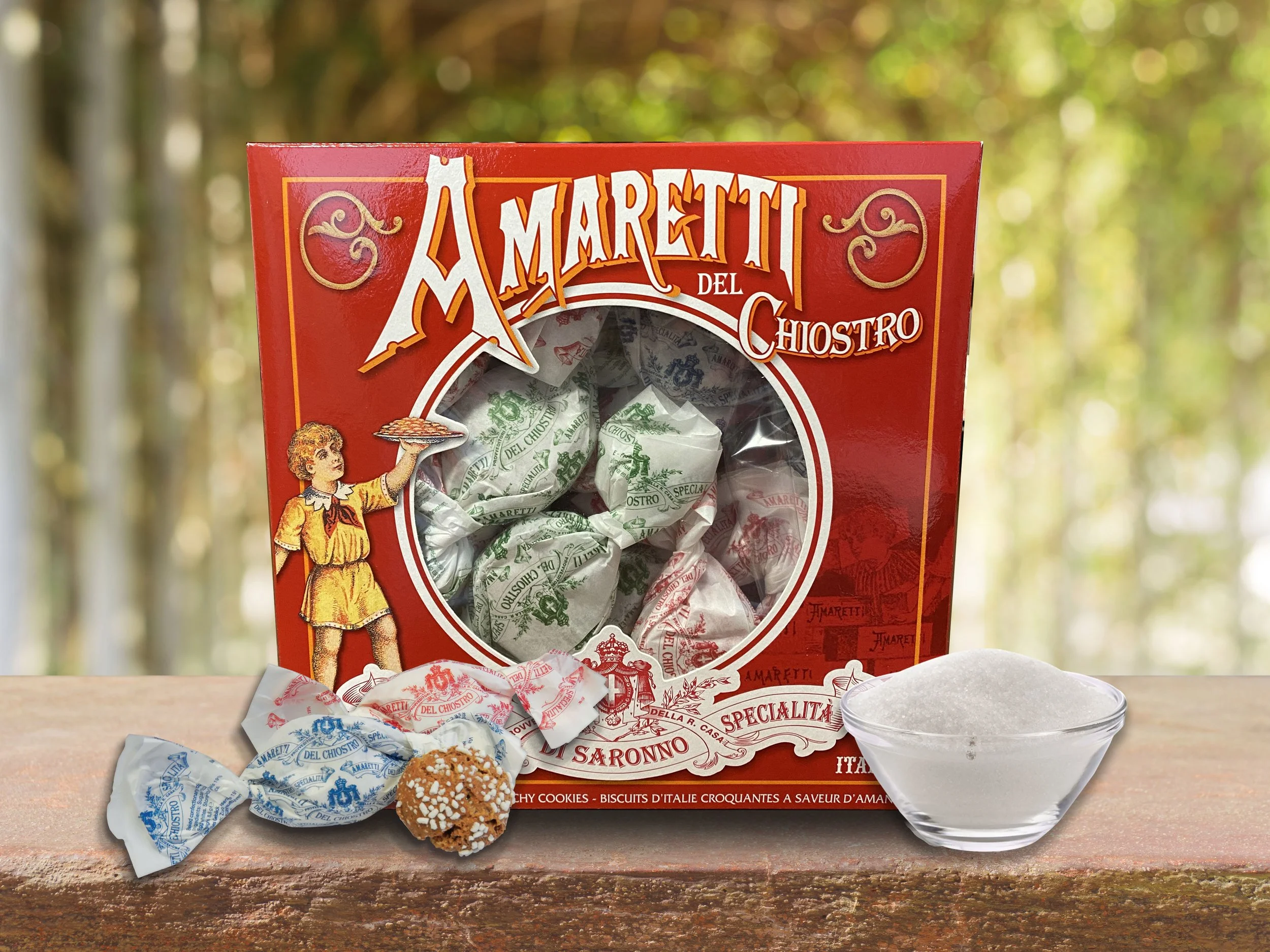 01804 Crunchy Amaretti Mini Window Box — B&R Classics